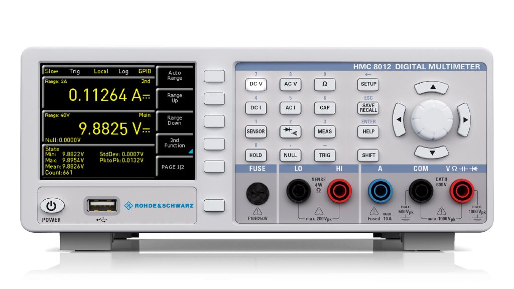 r&s®hmc8012 数字万用表