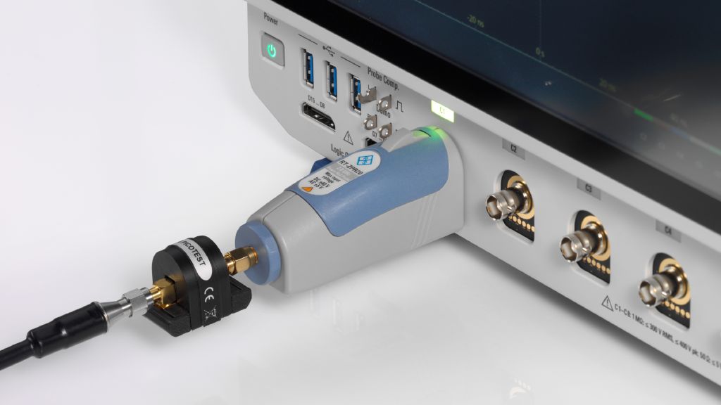 rt-zpr20 电源轨探头和 picotest j2115a