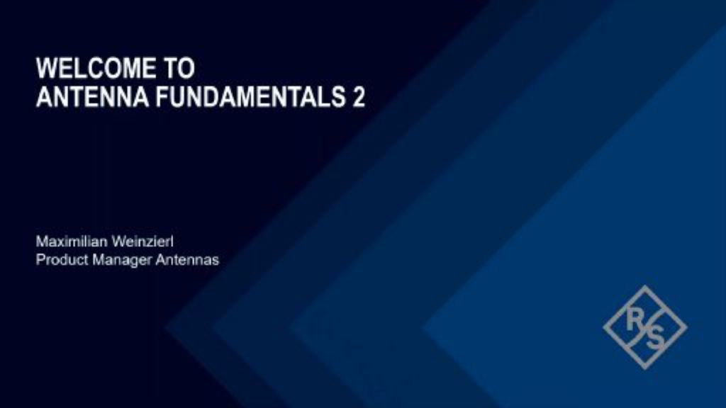 webcast: antenna basics 2
