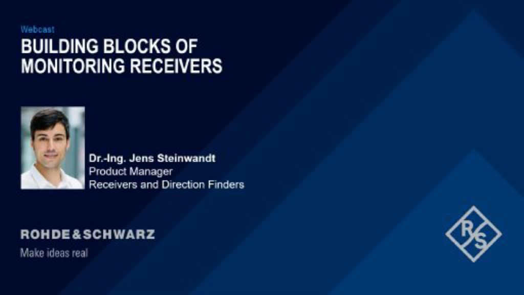 building blocks of monitoring receivers and their functionality