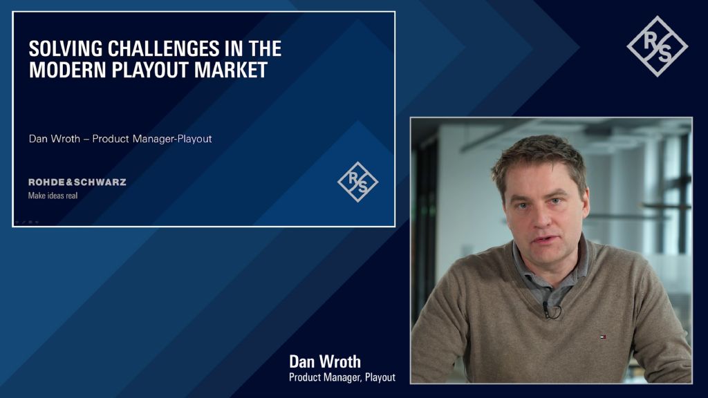 webinar: solving challenges in the modern playout market