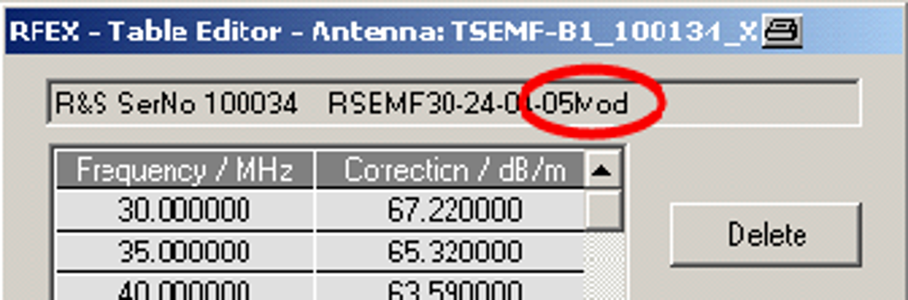 rfex: error while switching tri-axis probe