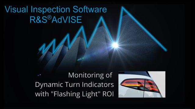 r&s®advise visual inspection software 