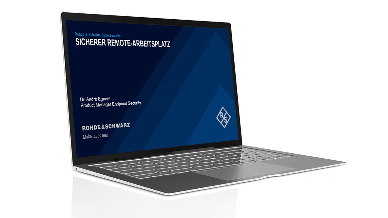 网络研讨会录像：r&s®trusted vpn client 保障安全的远程工作站