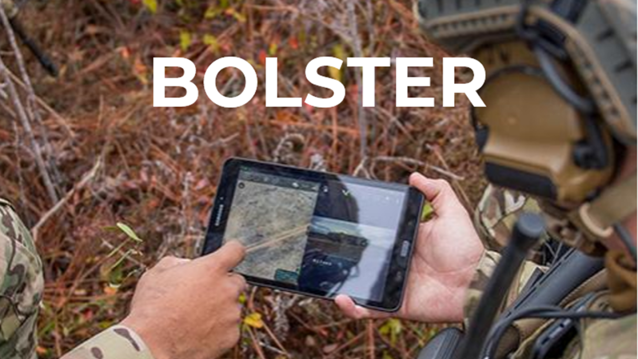 bolster is a beyond 5g, open-ran compliant tactical network, supported by the belgian defense. bolster is a beyond 5g, open-ran compliant tactical network, supported by the belgian defense.