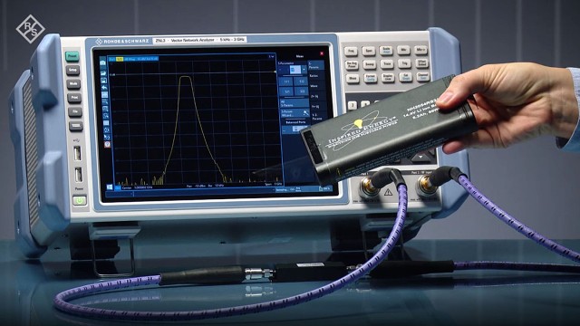 the r&s®znl vector network analyzer is fully portable