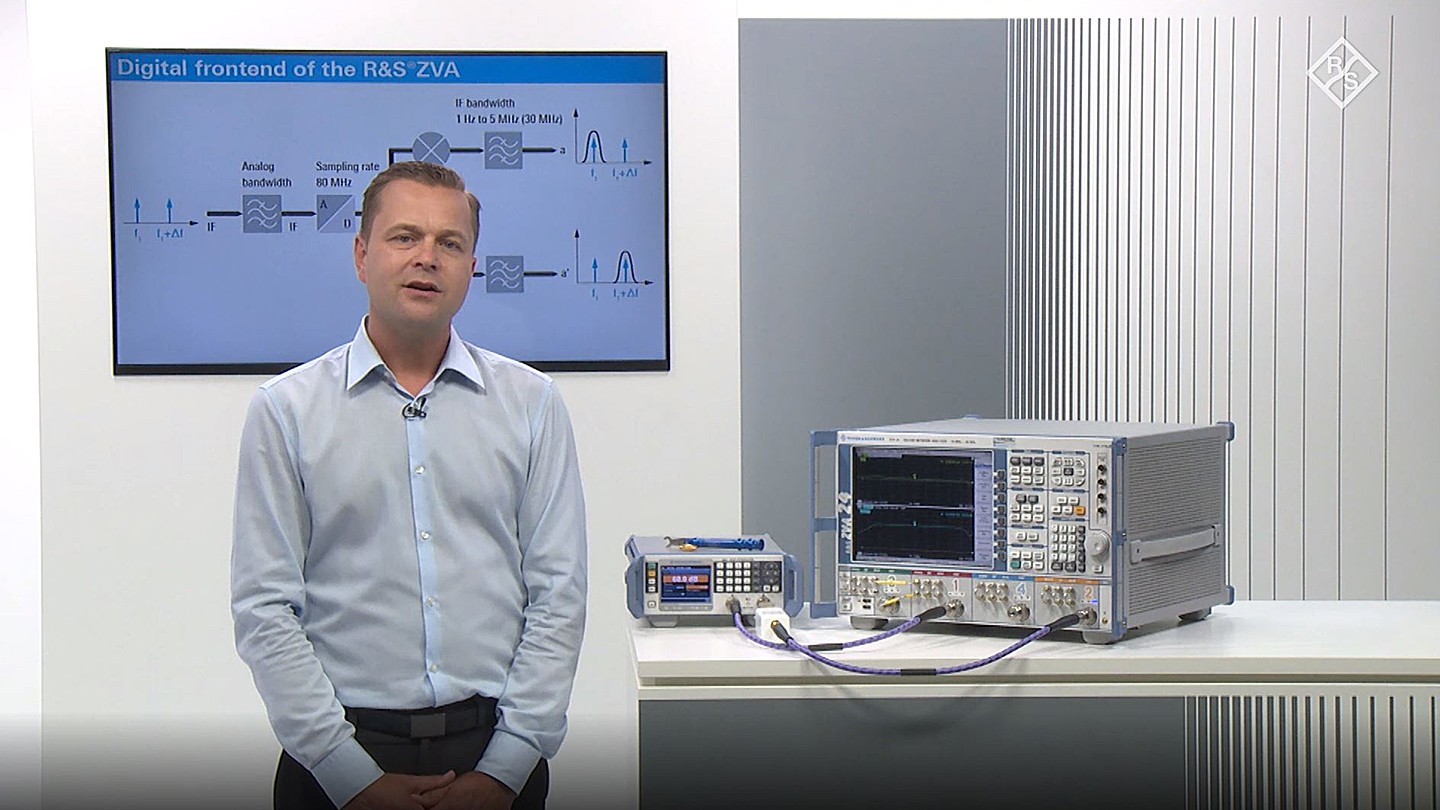 group delay measurement on devices with embedded lo using option r&s zva-k9