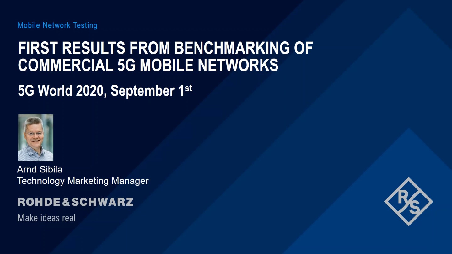 first results from benchmarking commercial 5g networks