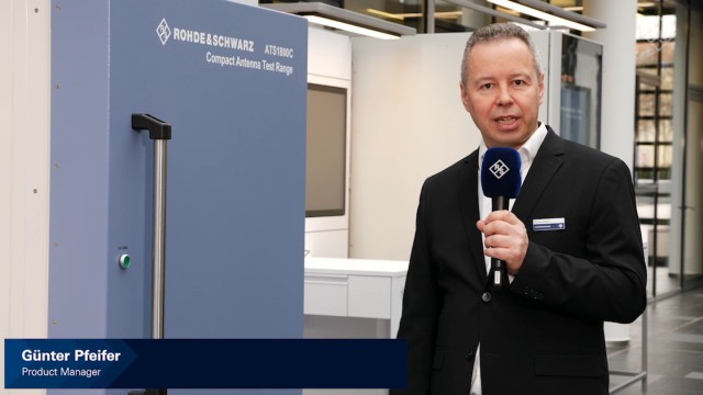 compact and flexible catr system for 5g fr2 testing presented by rohde & schwarz