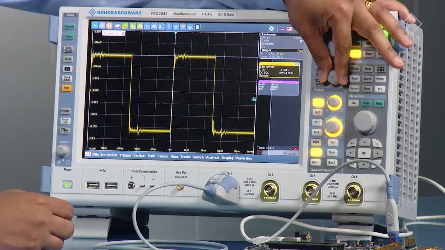 industry-leading 2 gsample deep memory
