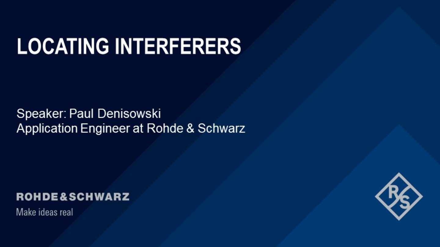 webinar: locating interferers