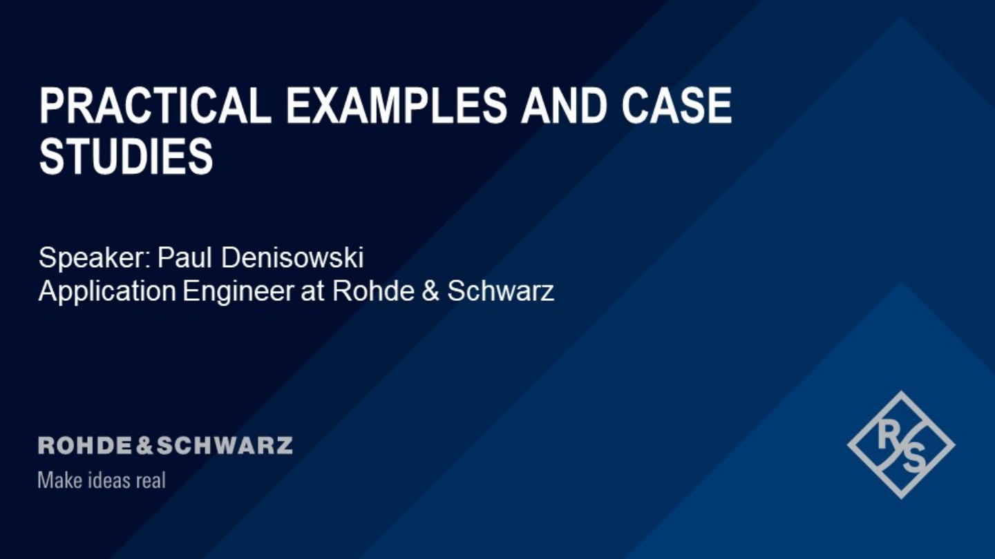 webinar: practical examples and case studies